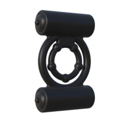 Bague Fantaset C-Ringz Extem Double Trouble Couleur Noir