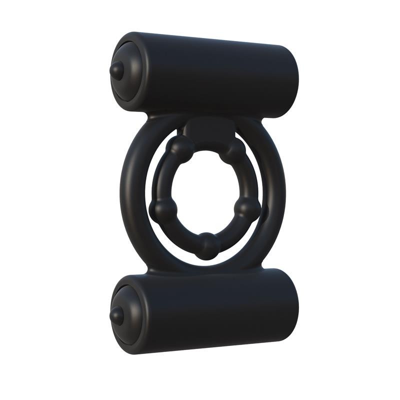 Bague Fantaset C-Ringz Extem Double Trouble Couleur Noir