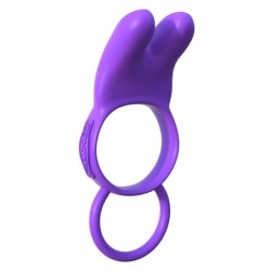 Fantaset C-Ringz Anneau Vibromasseur Rabbit Double mauve