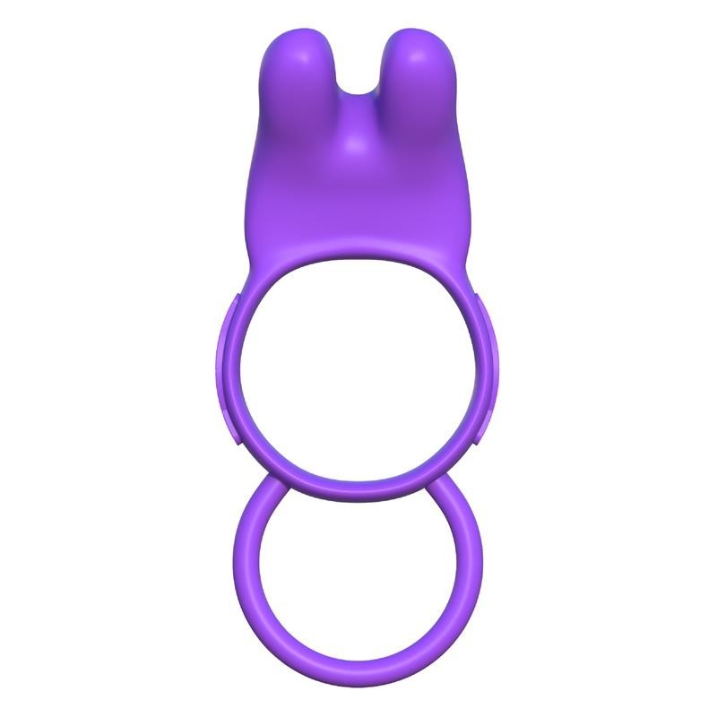 Fantaset C-Ringz Anneau Vibromasseur Rabbit Double mauve