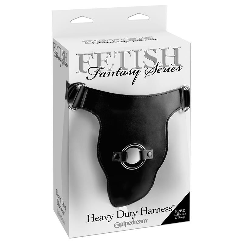 Harnais robuste série Fetish Fantaset - Noir