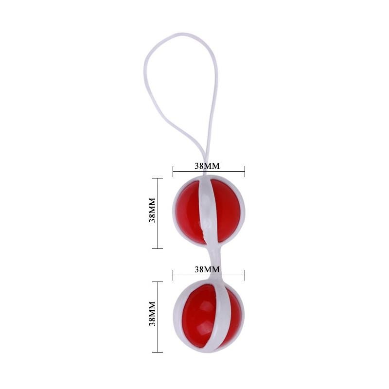 Boules de Kegel couleur rouge