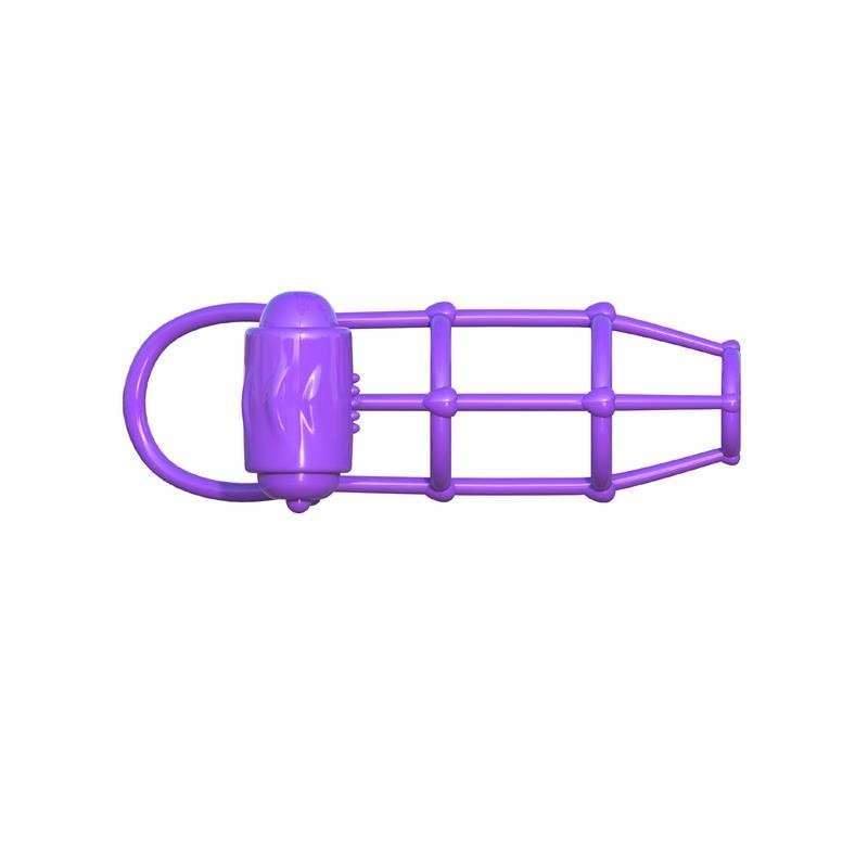 Fantaset C-Ringz Anneau Vibromasseur Cage du Clímax pourpre