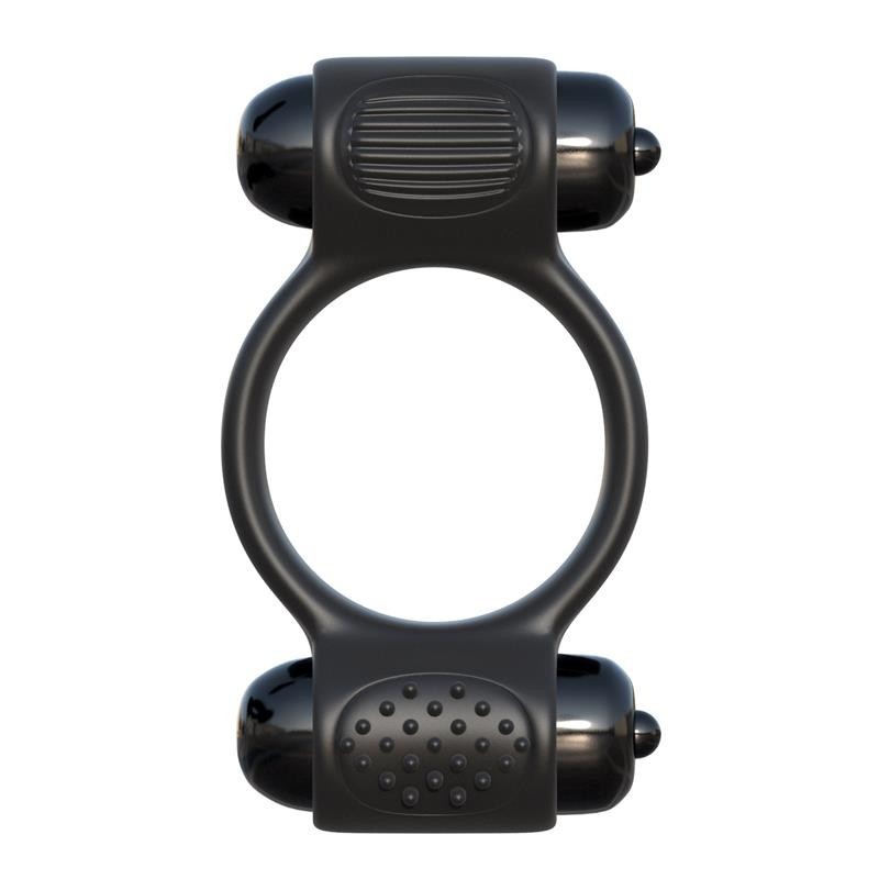 Fantaset C-Ringz Anneau pour couples Magic Touch Noir