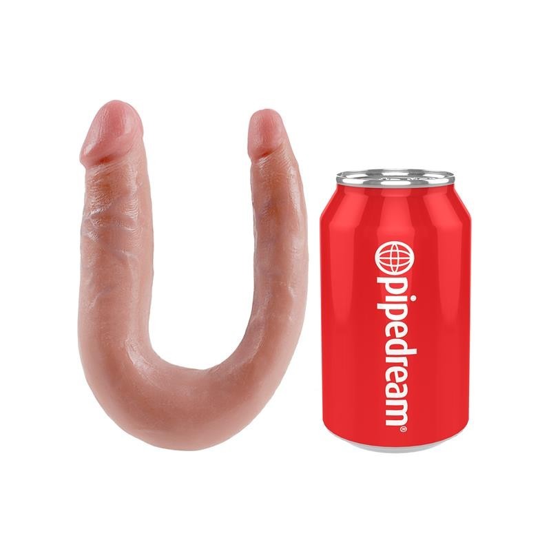 King Cock pénis Double pénistración petit 5 - Couleur Naturel