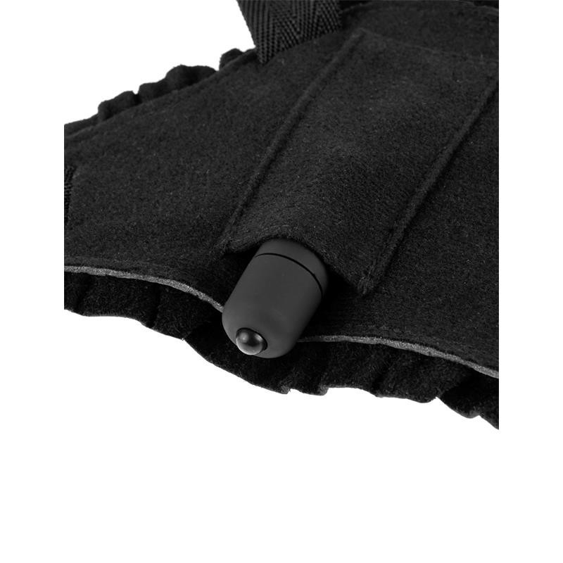 Harnais en cuir noir pour amoureux de la série Fetish Fantasy