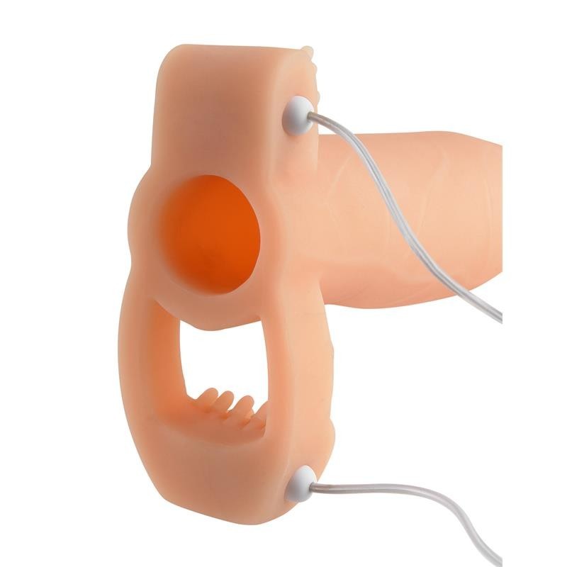 Fantaset X-tensions Real Feel Twin Teazer-Flesh