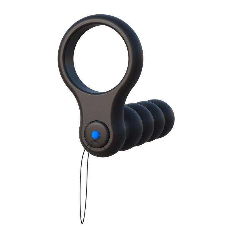 Fantaset C-Ringz Anneau Double pénistrador telecommande couleur noir