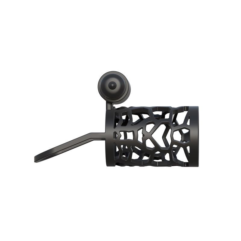 Fantaset C-Ringz Cage Vibromasseur en silicone à pénis couleur noir