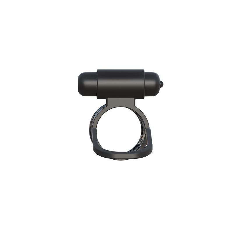 Fantaset C-Ringz Cage Vibromasseur en silicone à pénis couleur noir