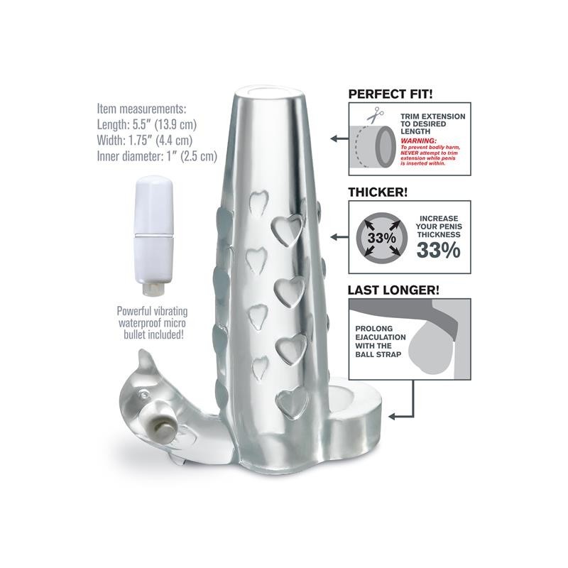 Stimulateur pénis vibrant Fantaset X-tensions Deluxe