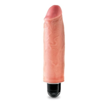 Vibromasseur King Cock Stiffet de 6 - Couleur Naturelle