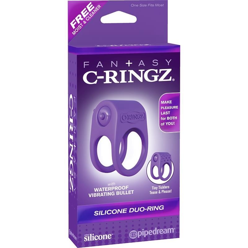 Fantaset C-Ringz Anneau Vibromasseur Duo mauve