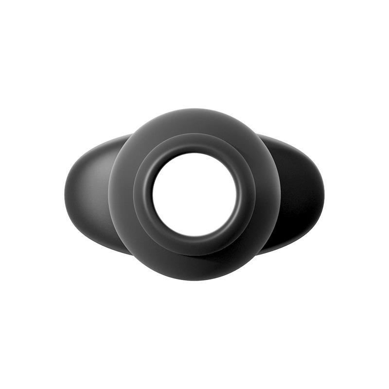 Plug tunnel ouvert XL de la collection Anal Fantaset - Couleur : noir