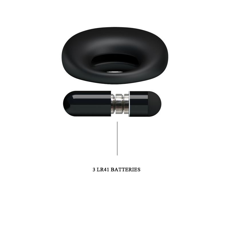 Pretty Love Anneau Vibromasseur Trap Couleur Noir