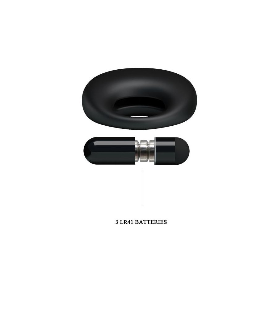 Pretty Love Anneau Vibromasseur Trap Couleur Noir