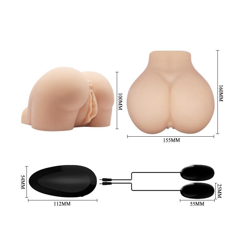 Masturbateur Double Vagin et An vibrant