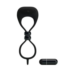Pretty Love Anneau Vibromasseur Locker Couleur Noir