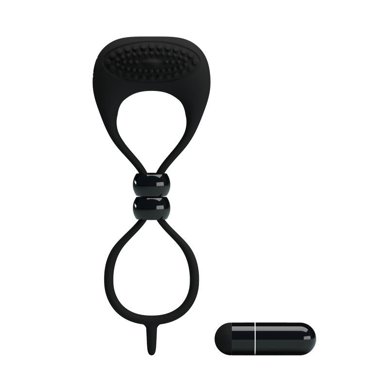 Pretty Love Anneau Vibromasseur Locker Couleur Noir