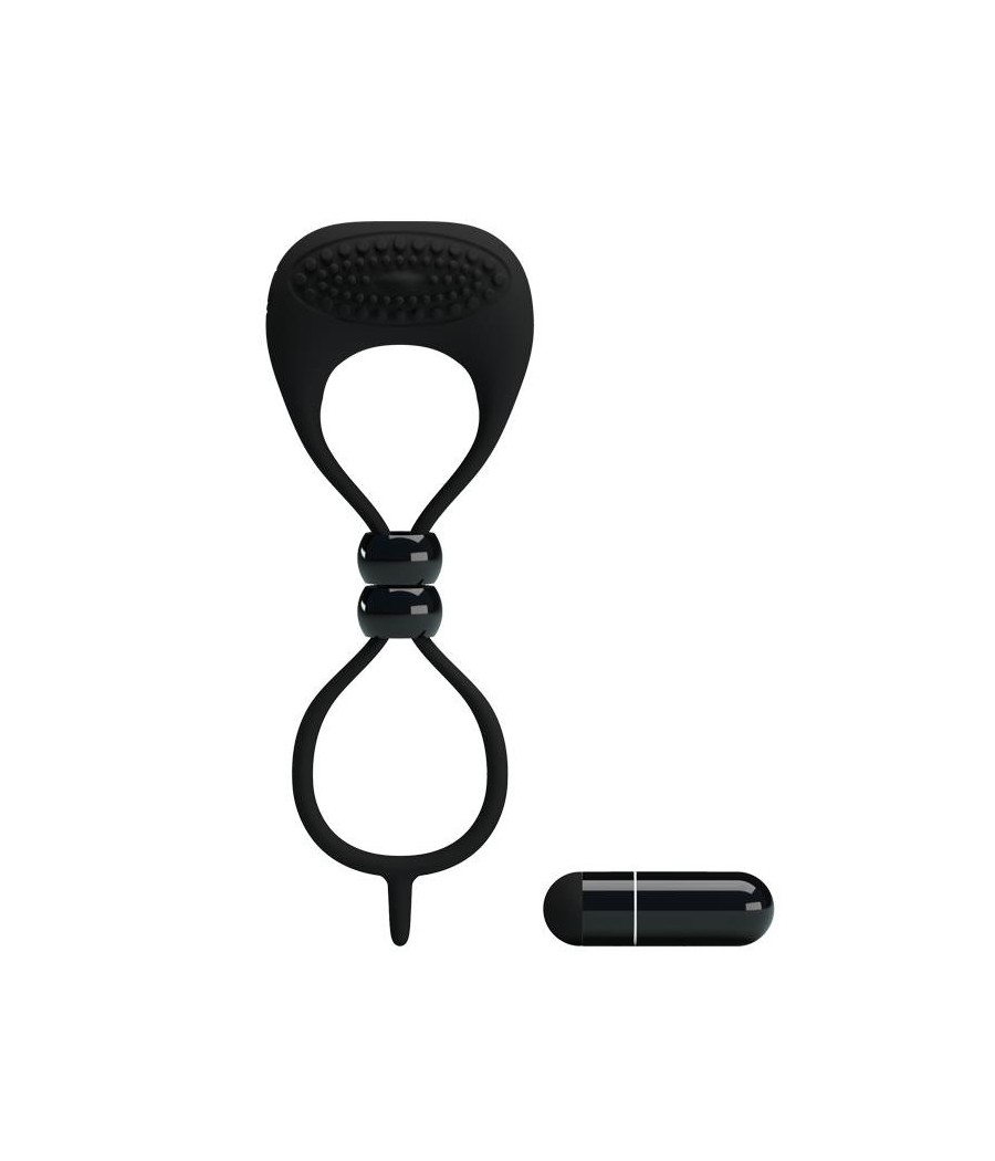 Pretty Love Anneau Vibromasseur Locker Couleur Noir