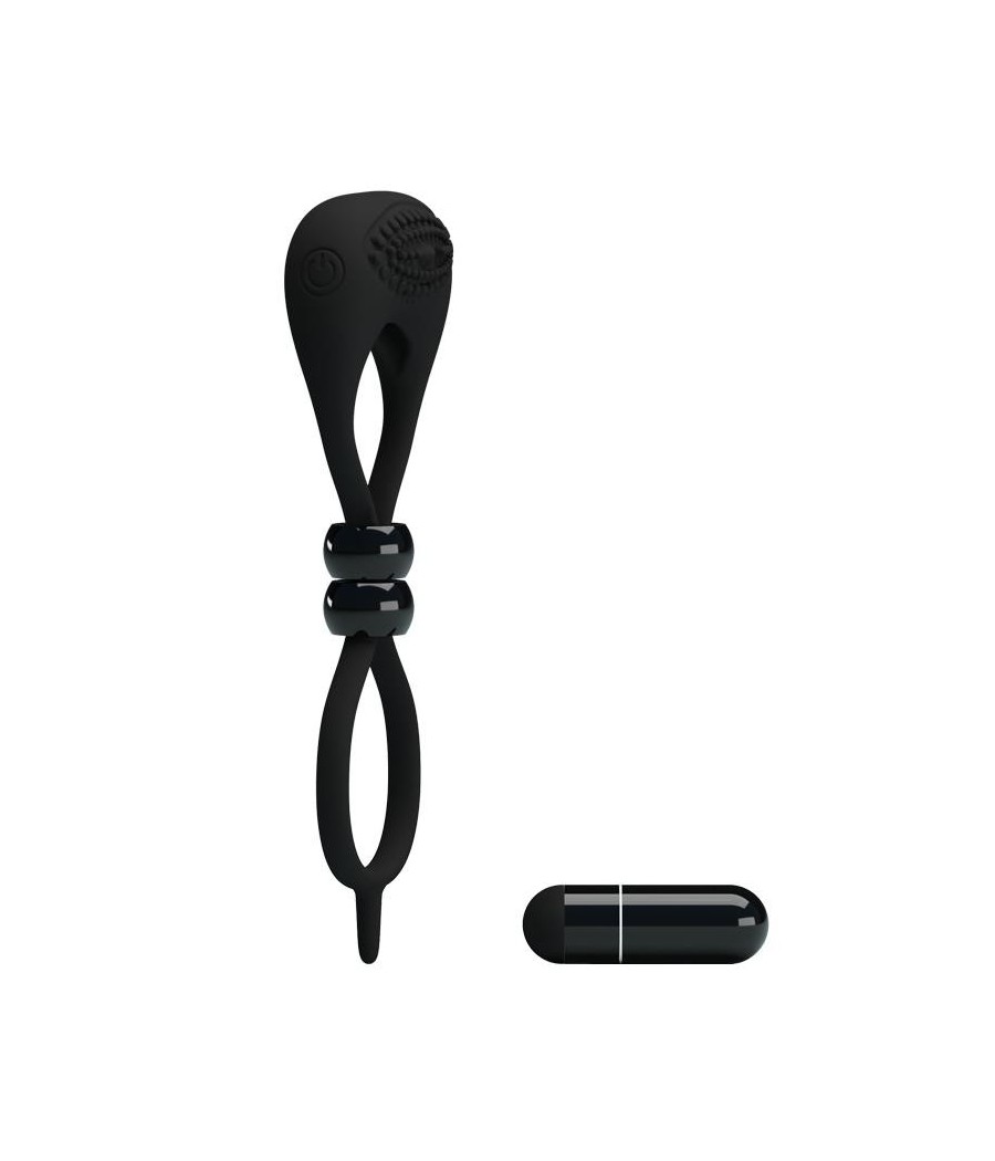 Pretty Love Anneau Vibromasseur Locker Couleur Noir