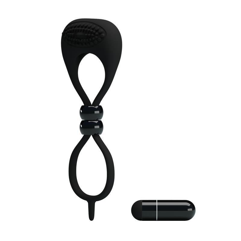 Pretty Love Anneau Vibromasseur Locker Couleur Noir