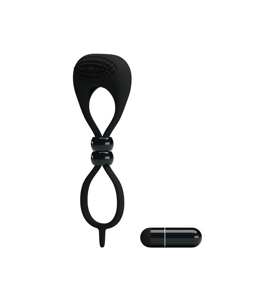 Pretty Love Anneau Vibromasseur Locker Couleur Noir