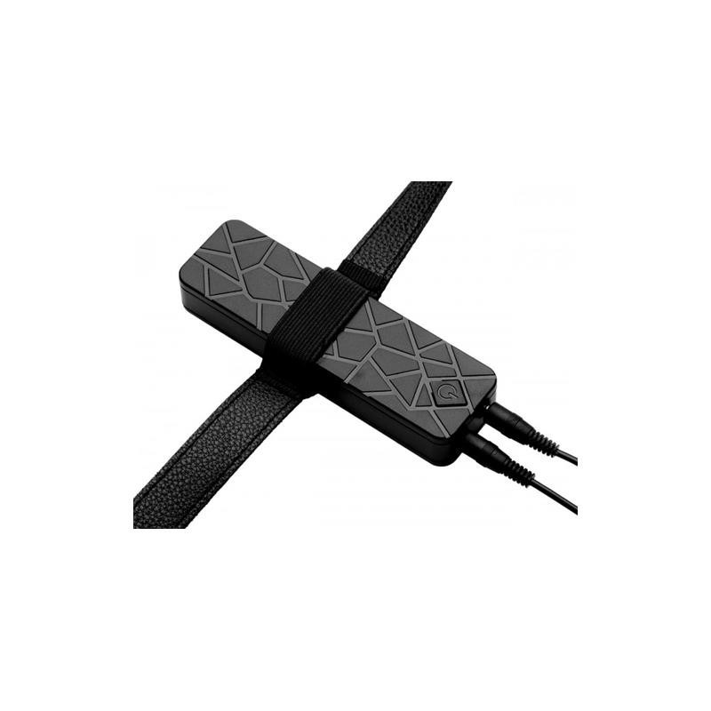 Power Pegger Vibradopr Double avec harnais Noir