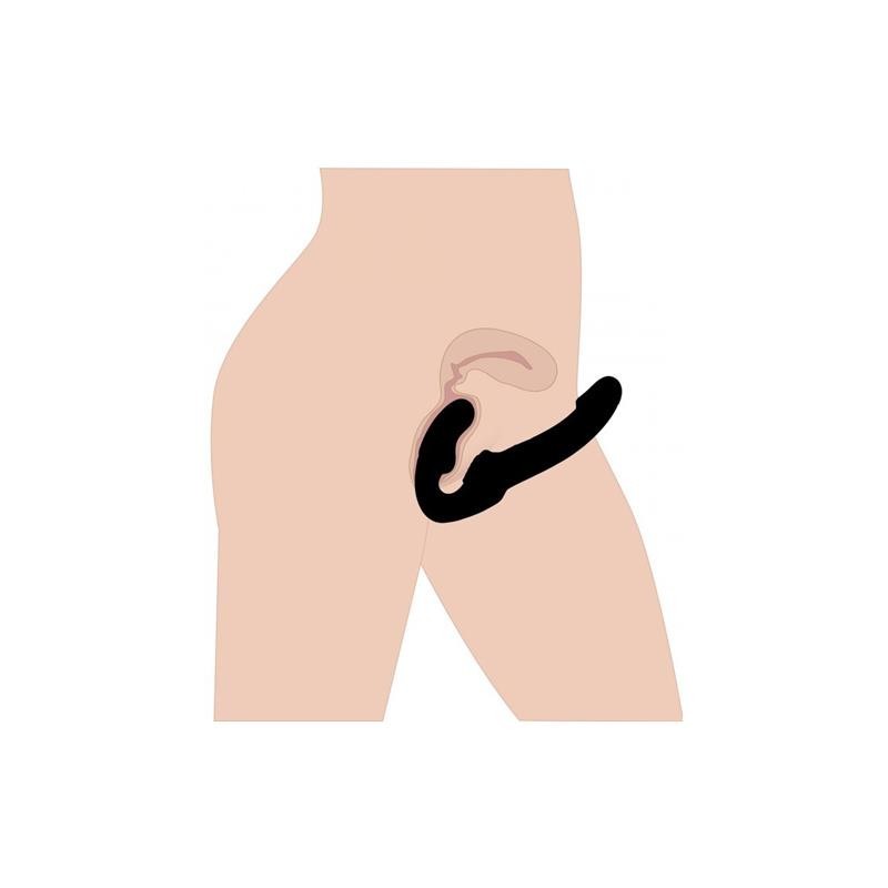 Gode Revolver Double point G Noir