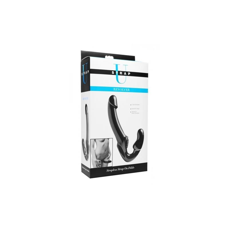 Gode Revolver Double point G Noir