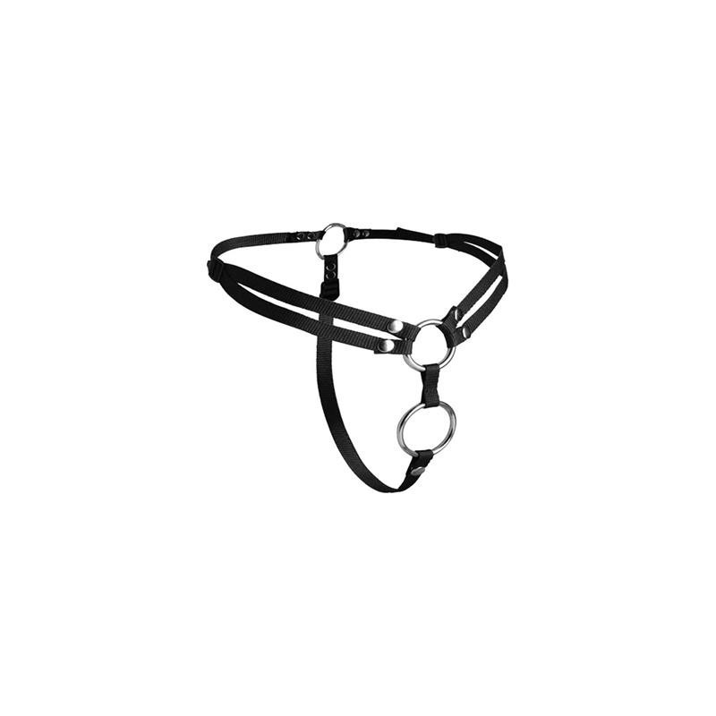Unity harnais Double Pénétration Noir