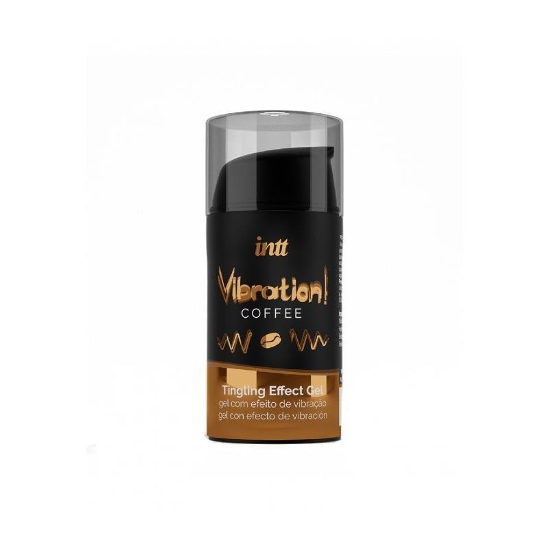 Vibromasseur Líquido effet chaud gout Café 15 ml