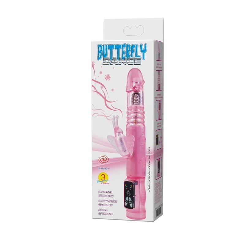 Baile Vibromasseur Butterflet Dance Rose