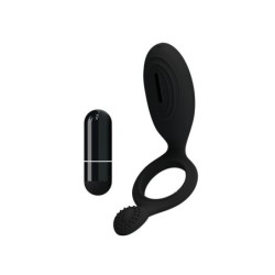 Pretty Love Anneau Vibromasseur Ethel Couleur Noir