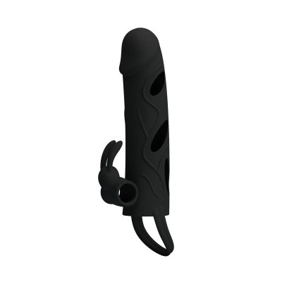 Pretty Love Cage avec balle vibrante 14 cm Couleur Noir