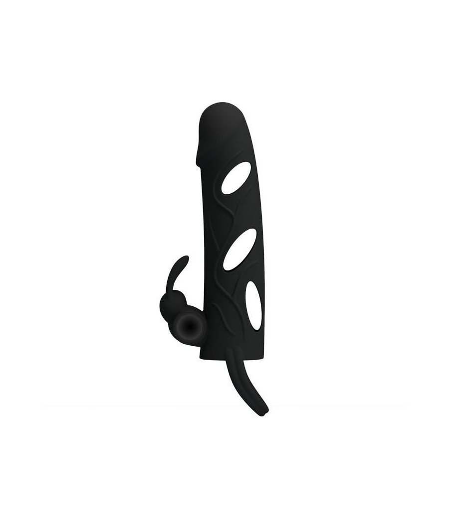 Pretty Love Cage avec balle vibrante 14 cm Couleur Noir