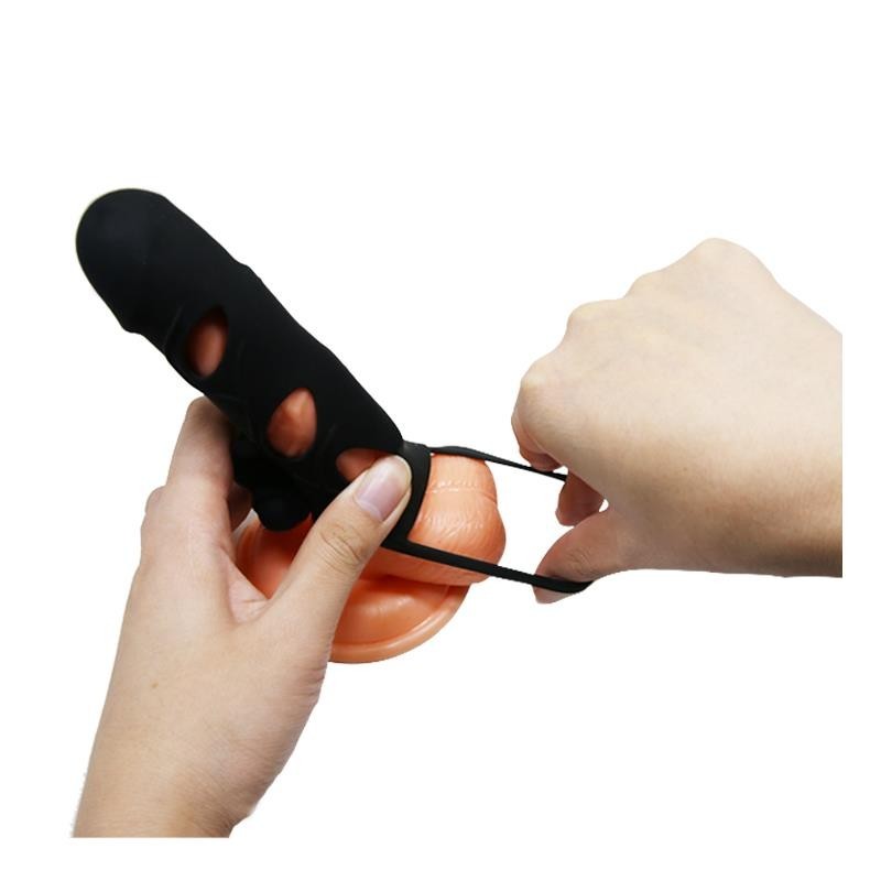 Pretty Love Cage avec balle vibrante 14 cm Couleur Noir