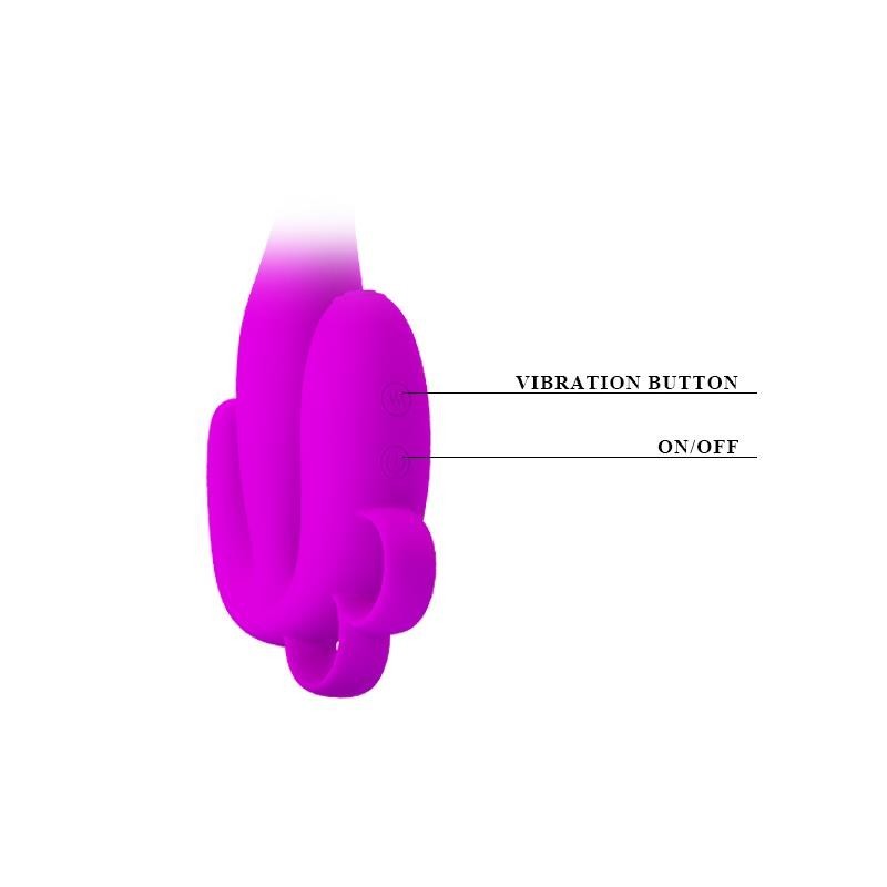 Pretty Love Plug Anal Fleuri Couleur Violet