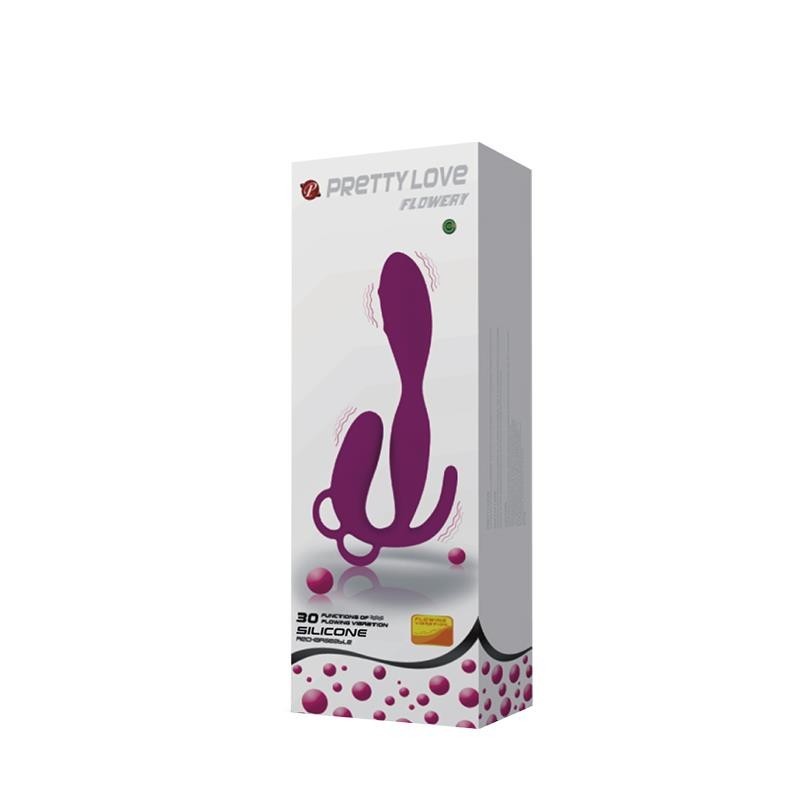 Pretty Love Plug Anal Fleuri Couleur Violet