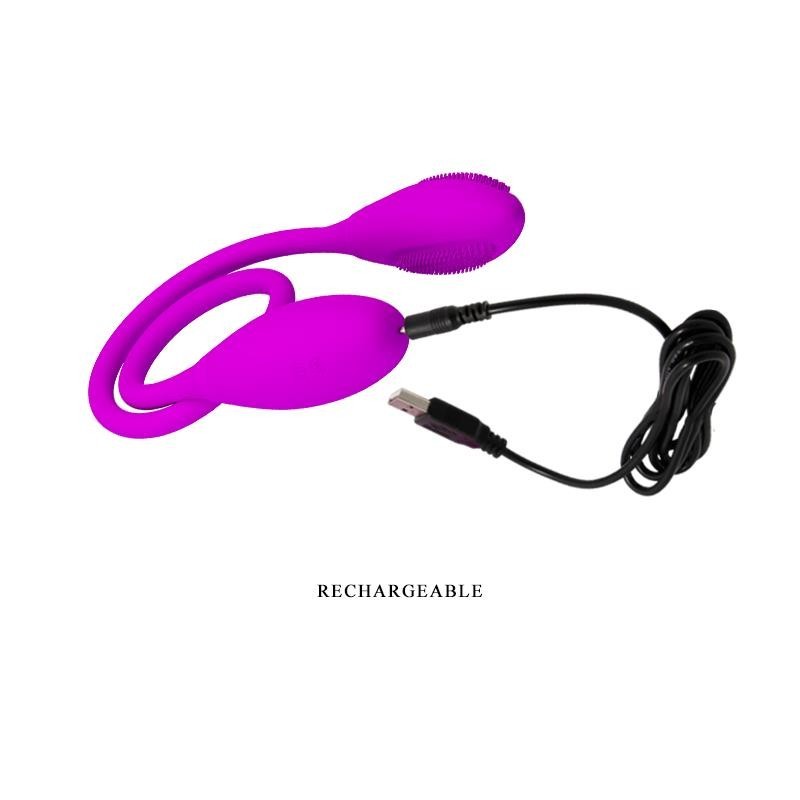 Pretty Love oeufs Vibromasseures Snaky Vibe couleur Violet