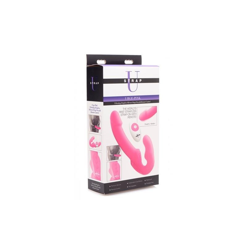 Urge Vibromasseur Double Commande Remoto Rose