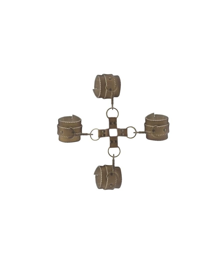 Shots Ouch! Brown Jeu de attaches Marron