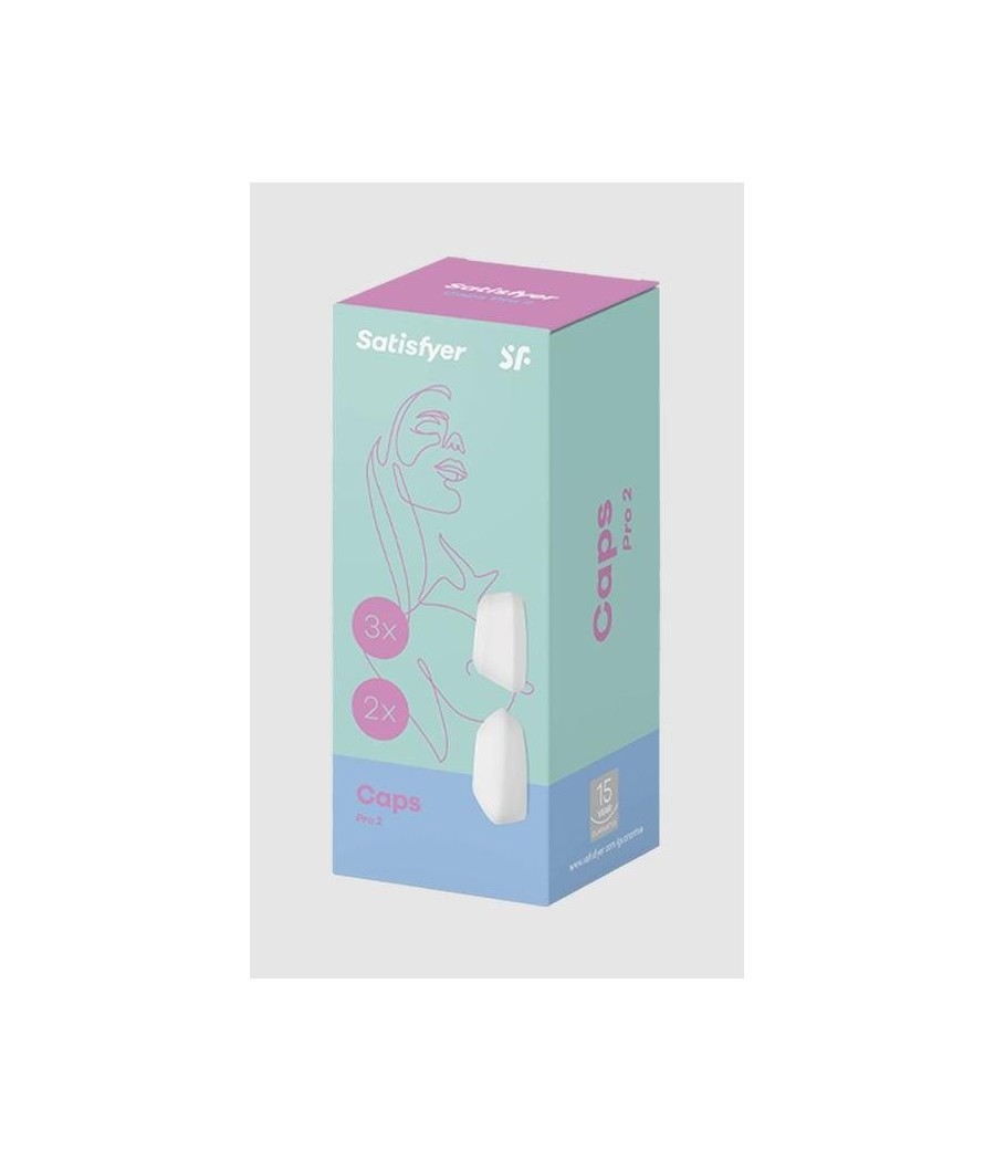 embout silicone Satisfyer Pro 2 Next Gen Pack de 5