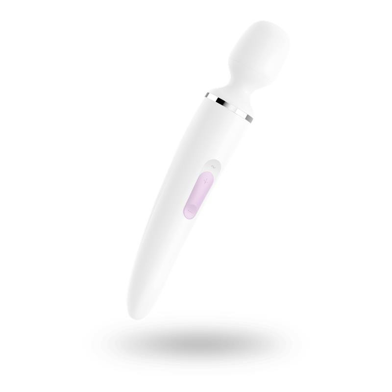 Vibromasseur Wand-er Woman blanc et dorée