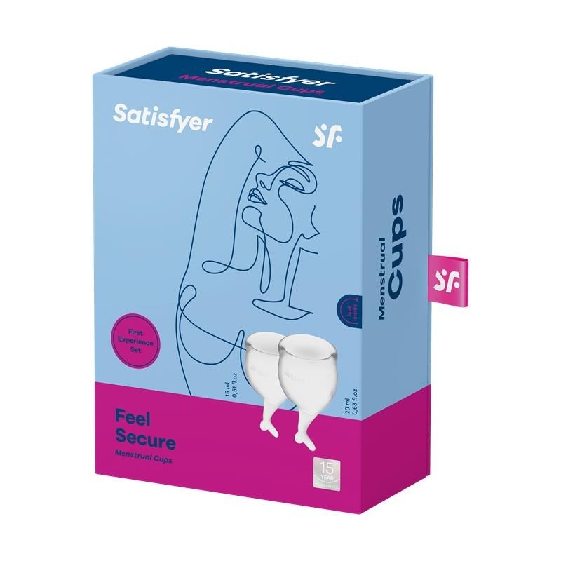 bonnets Menstruales Feel Secure Transparent Pack de 2
