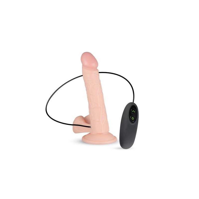 Vibromasseur réaliste Lewis 22 cm Naturel