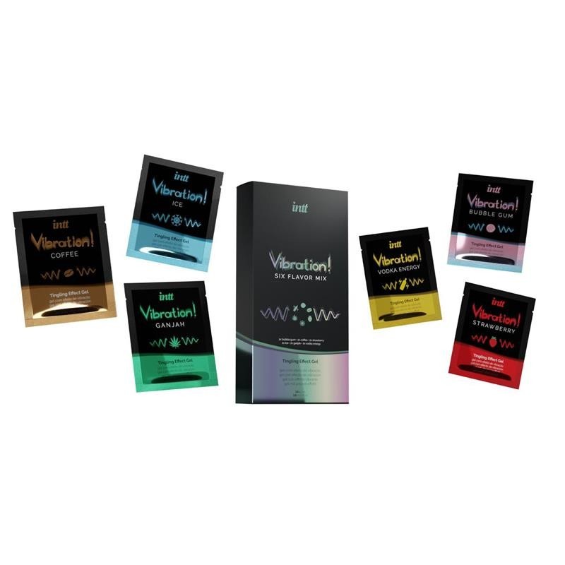Mix Vibration Six Flavor Pack de 6 Monodoses