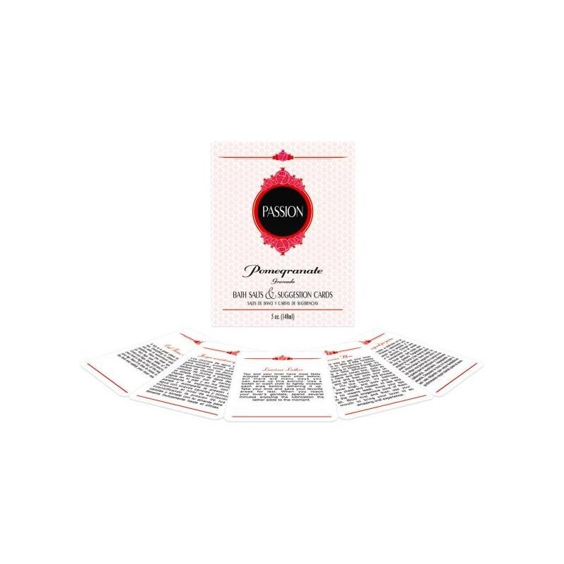 Sales de bain et Cartas Impermeables Coffret de Bain Passion (EN ES)