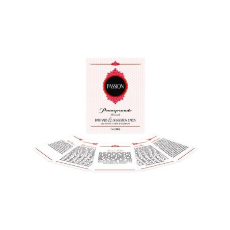 Sales de bain et Cartas Impermeables Coffret de Bain Passion (EN ES)