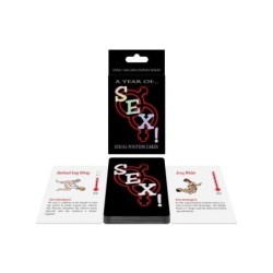 Jeu de cartes Une année de jeu de cartes sexuelles